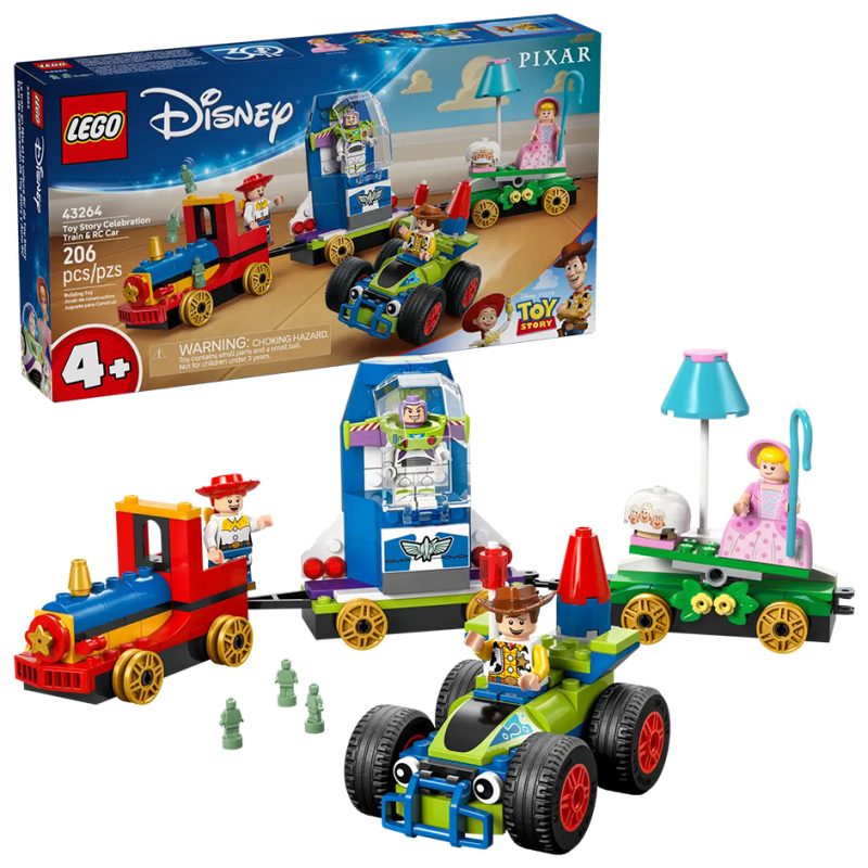 LEGO Disney Toy Story Celebration Train & RC Car (43264)