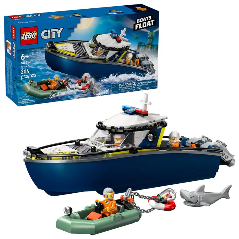 LEGO City Police Boat Chase (60456)