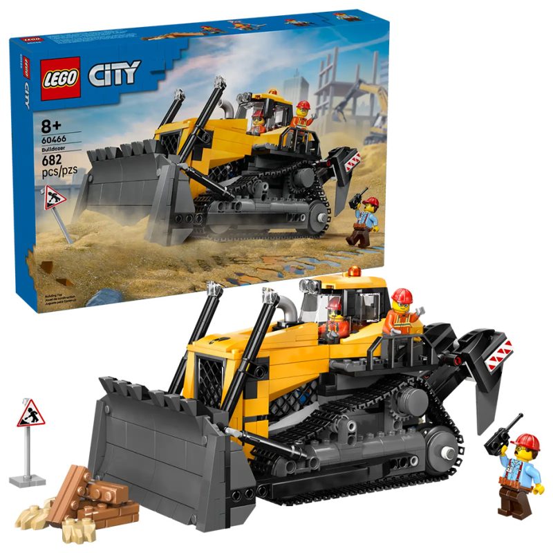 LEGO City Yellow Bulldozer (60466)