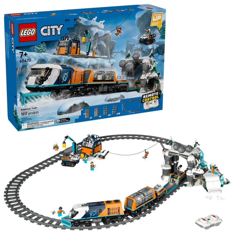 LEGO City Explorers’ Arctic Polar Express Train (60470)