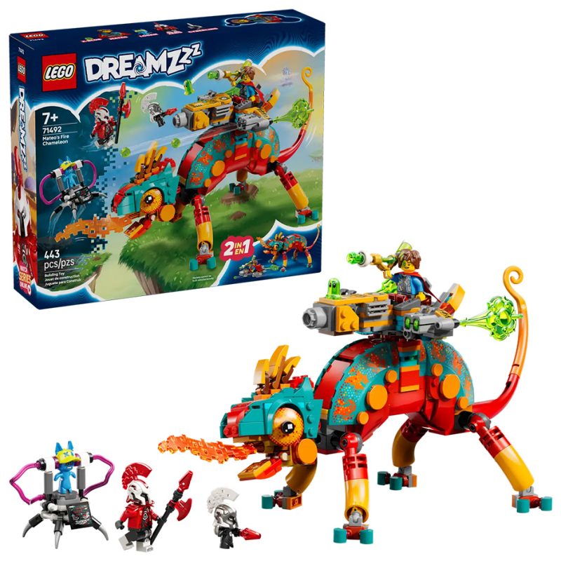 LEGO DREAMZzz Mateo’s Fire Chameleon (71492)