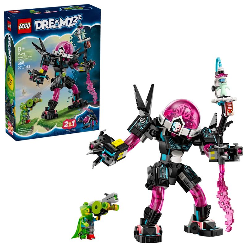 LEGO DREAMZzz Mateo vs. Cyber Brain Mech (71495)