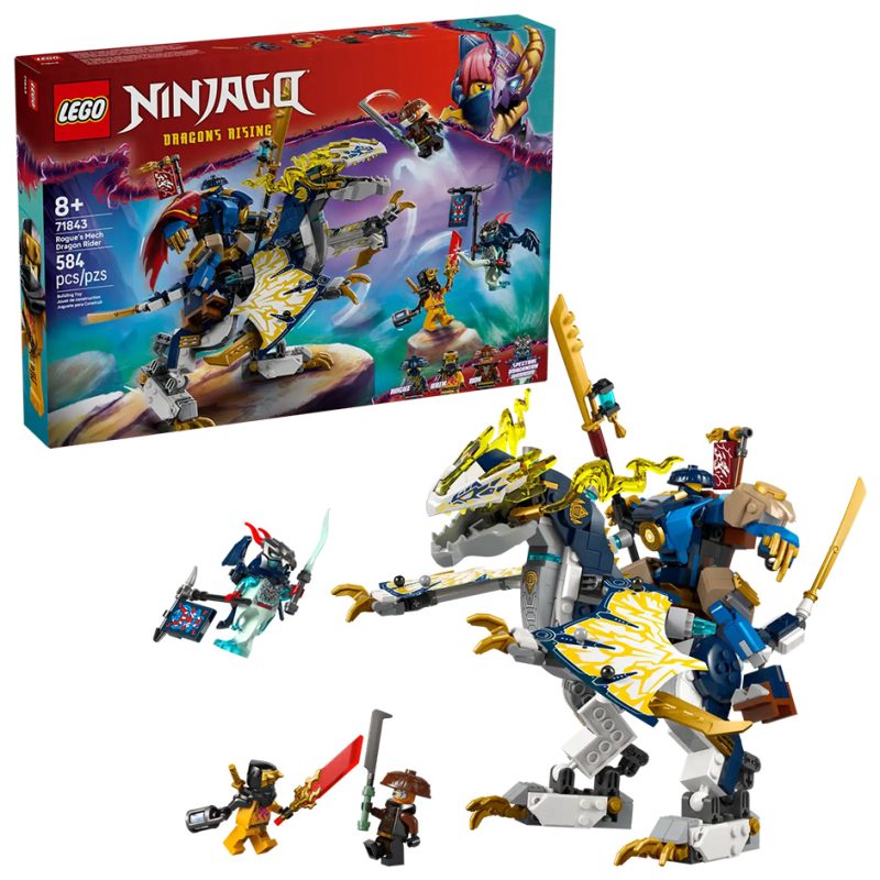 LEGO Ninjago Rogue’s Mech Dragon Rider (71843)