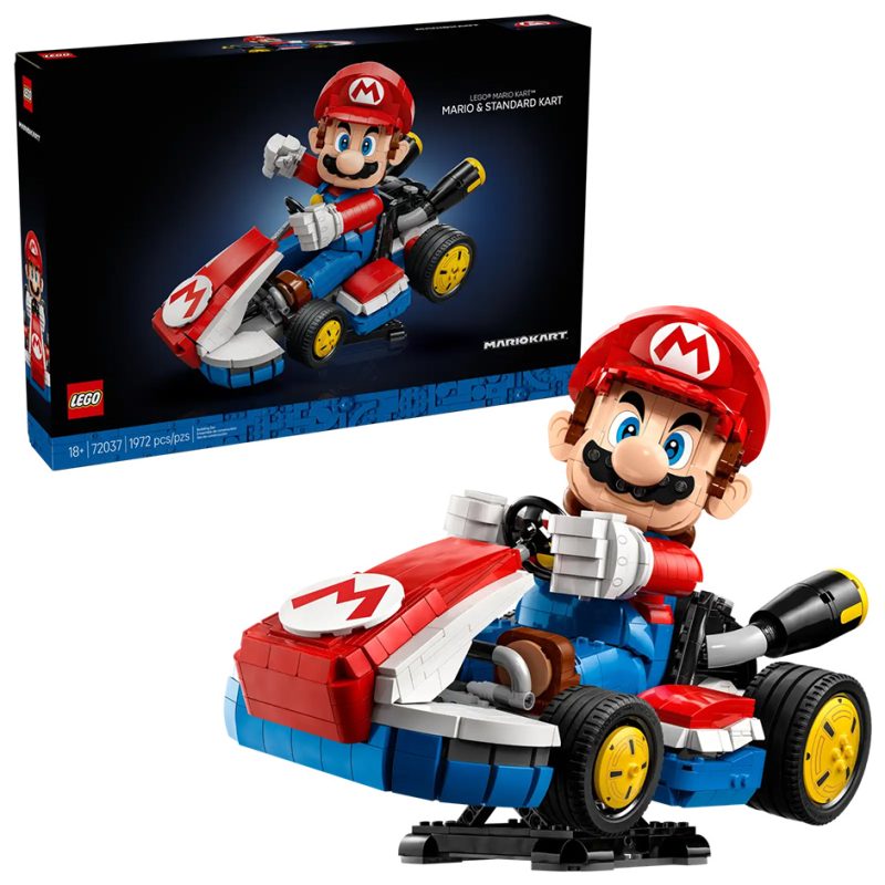 LEGO Super Mario 72037 Mario Kart™ – Mario & Standard Kart