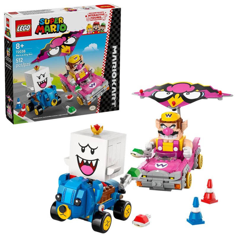 LEGO Super Mario: Mario Kart – Wario & King Boo (72038)