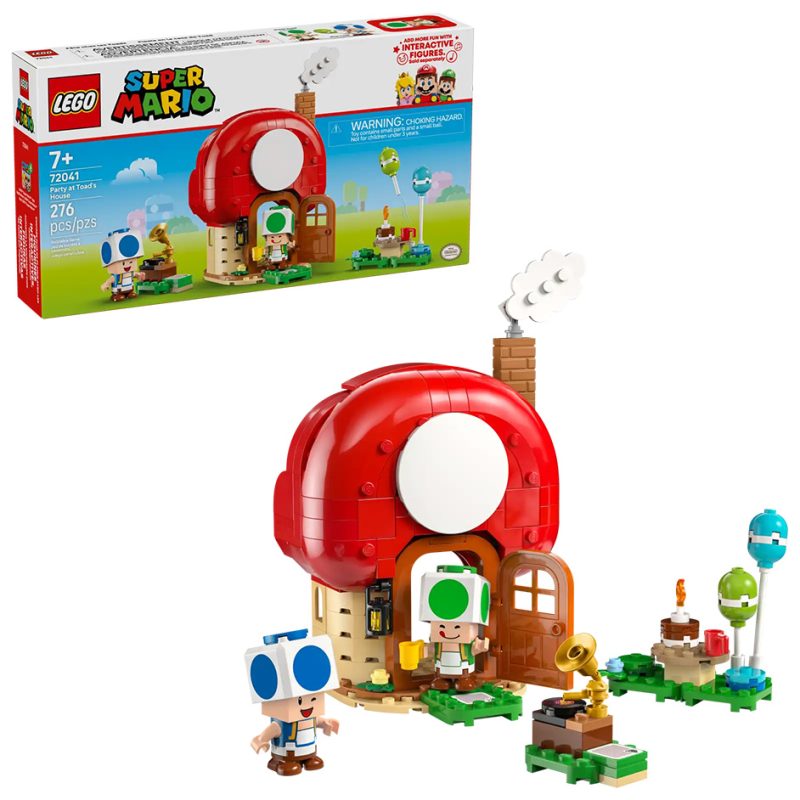 LEGO Super Mario Party at Toad's House (72041)