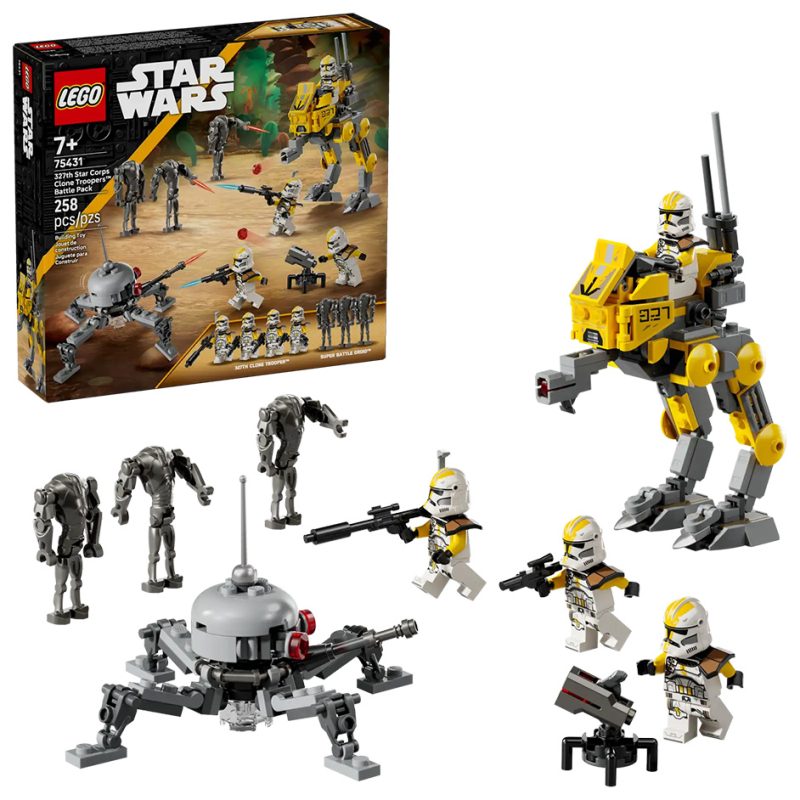 LEGO Star Wars 75431 327th Star Corps Clone Troopers™ Battle Pack