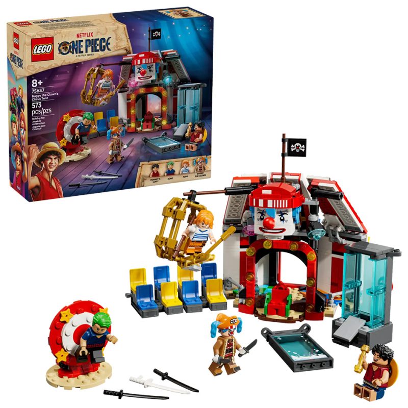 LEGO ONE PIECE Buggy the Clown’s Circus Tent (75637)
