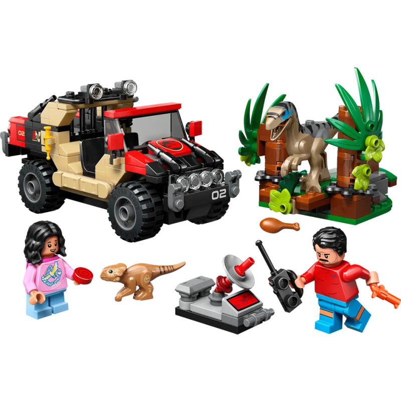 LEGO Jurassic World 76972 Raptor Off-Road Escape