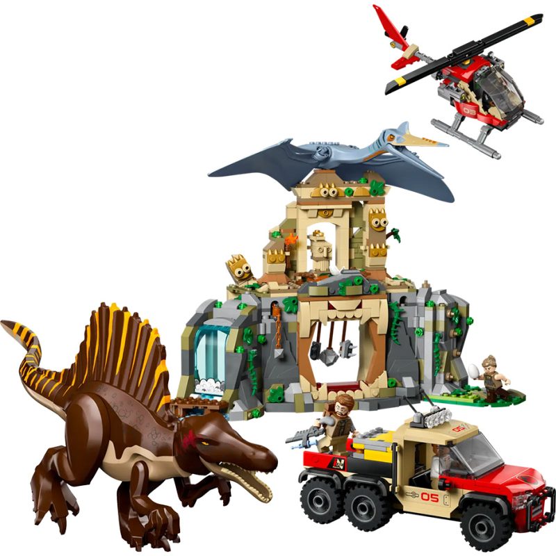 LEGO Jurassic World 76976 Spinosaurus & Quetzalcoatlus Air Mission