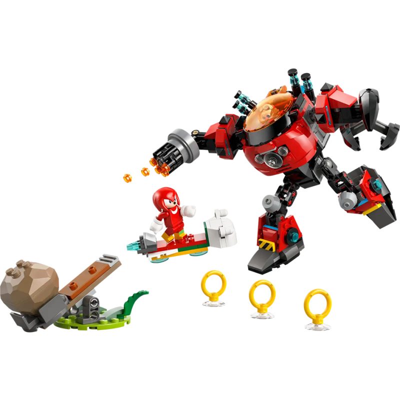 LEGO Sonic the Hedgehog Knuckles vs. Dr. Eggman Egg Crusher Mech (77005)