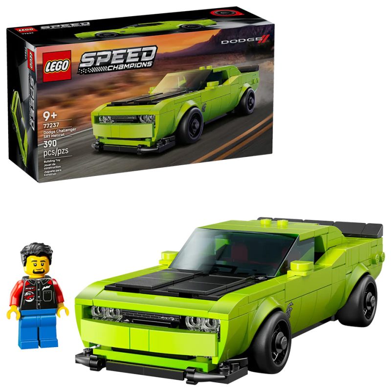 LEGO Speed Champions Dodge Challenger SRT Hellcat Sports Car (77237)