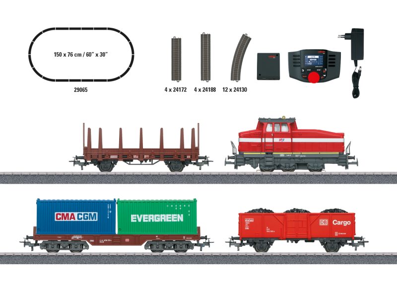 Märklin "Modern Switching Operations with a DHG 500" Digital Starter Set (29065)
