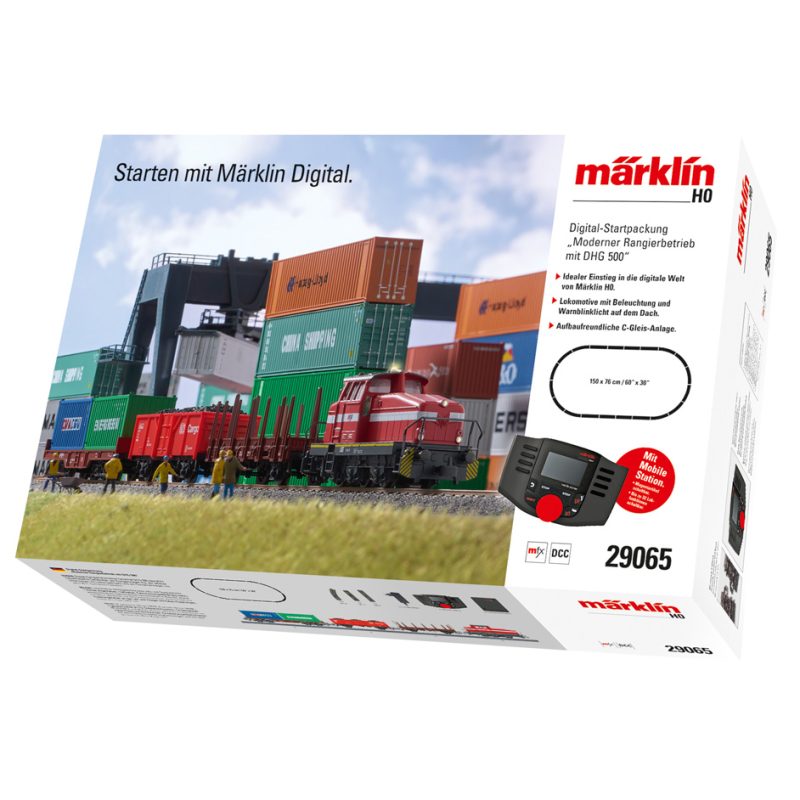 Märklin "Modern Switching Operations with a DHG 500" Digital Starter Set (29065)
