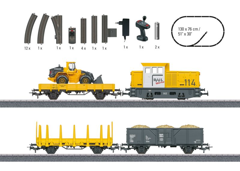 Märklin Start up - "Construction Site" Starter Set (29188)