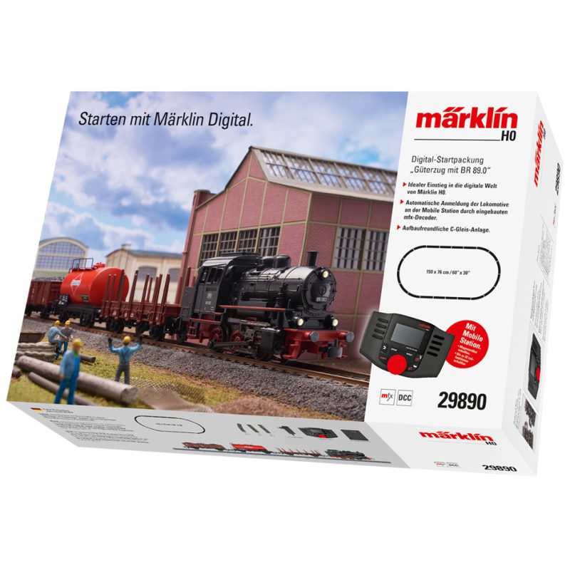 Märklin "Freight Train with a Class 89.0" Digital Starter Set (29890)