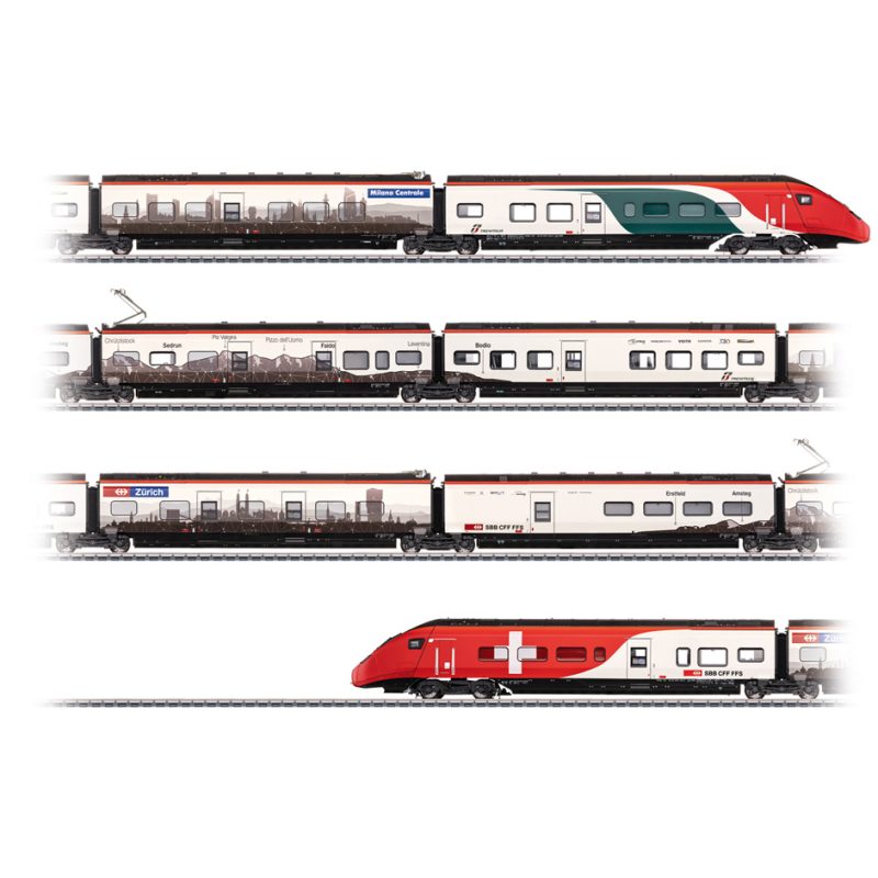 Märklin 39811 Class RABe 501 Giruno High-Speed Rail Car Train