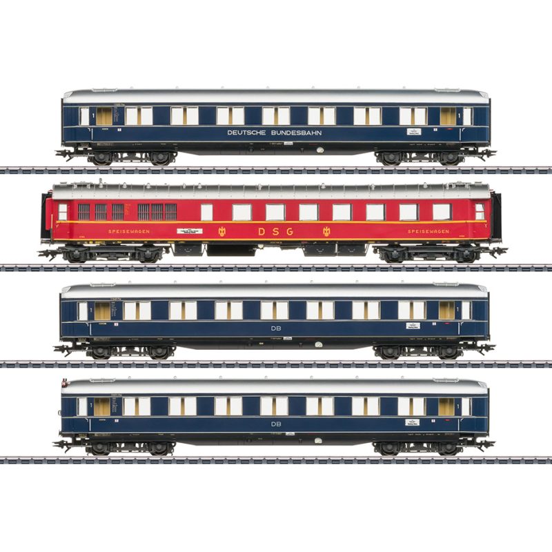 Märklin 43233 "F 41 Senator" Express Train Passenger Car Set