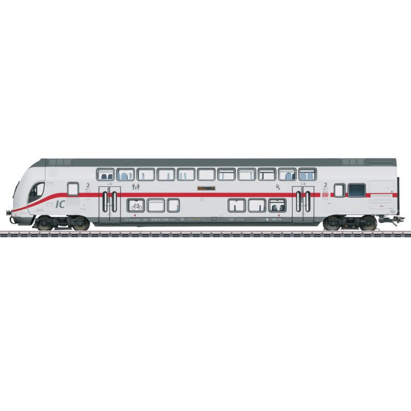 Märklin 43488 IC2 Type DBpbzfa 668.2 Bi-Level Cab Control Car, 2nd Class