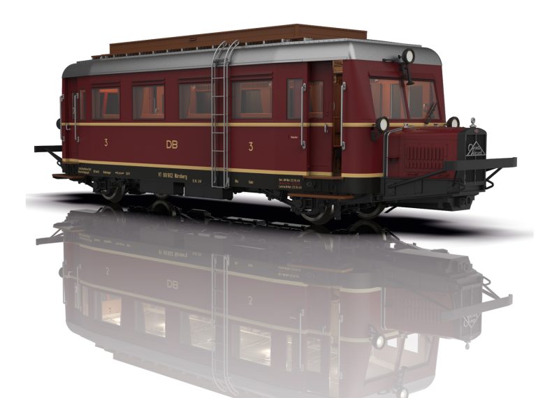 Märklin 55133 Class VT 88.9 Diesel Powered Rail Car - the "Pig's Snout"