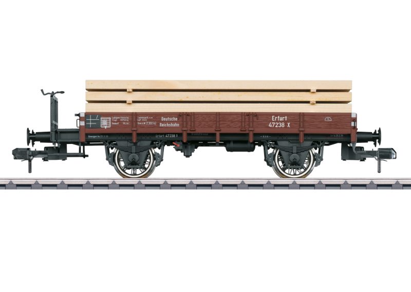 Märklin 58316 Low Side Car with a Load of Lumber