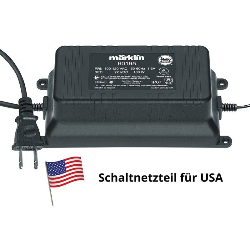 Märklin 60195 100 VA, 120 Volt Switched Mode Power Pack