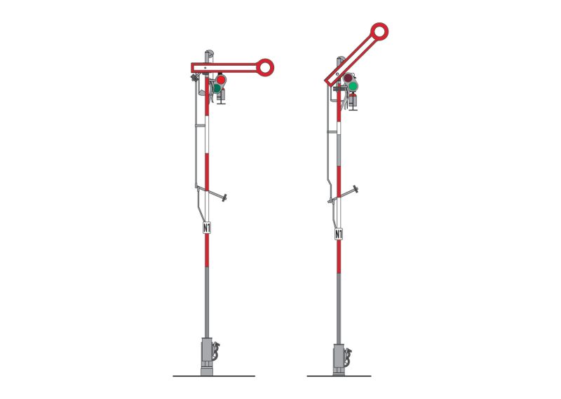 Märklin 70391 Home Signal with a Narrow Mast