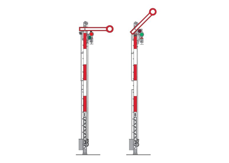 Märklin 70392 Home Signal with a Lattice Mast