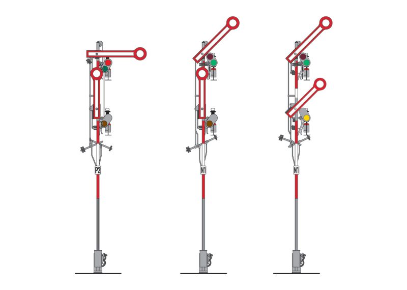 Märklin 70411 Home Signal with a Narrow Mast