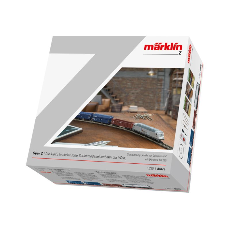 Märklin "Modern Freight Service" Starter Set with a Class 285 Diesel Locomotive (81875)