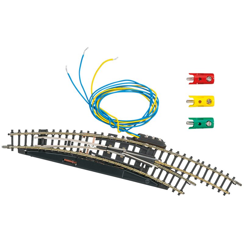 Märklin Electric Right Curved Turnout Radius 195 mm / 7-11/16" (8569)