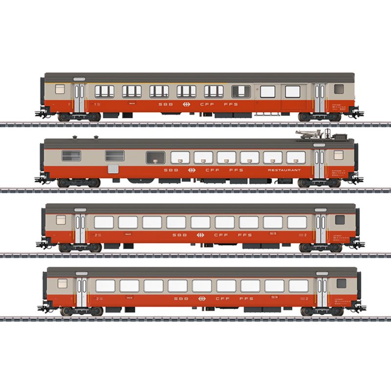 Märklin 42190 Swiss Express Passenger Car Set