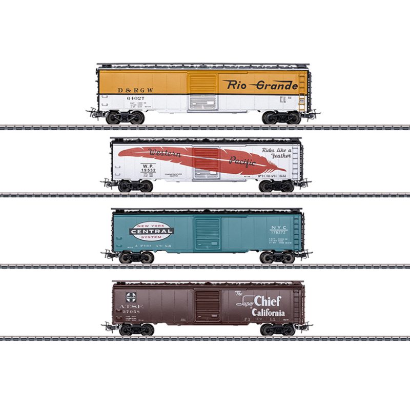 Märklin 45712 US "Tin-Plate" Freight Car Set