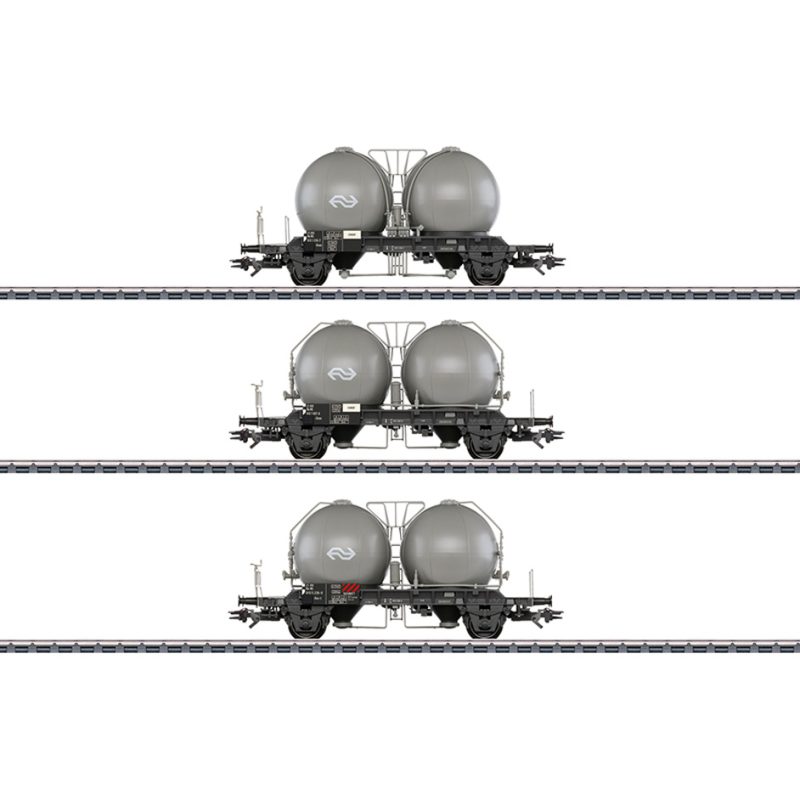 Märklin 46632 Type Uces and Ucs-y Spherical Container Car Set