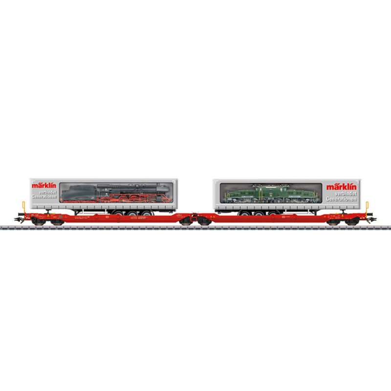 Märklin 47477 Type Sdggmrss 738 Double Pocket Car