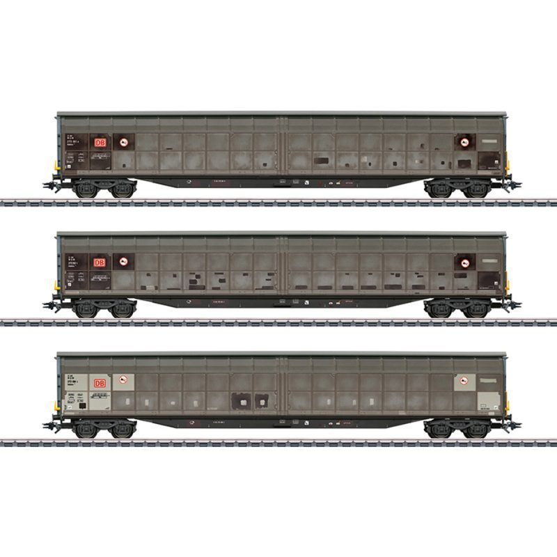 Märklin 48067 Type Habbins 354 Sliding Wall Boxcar Set