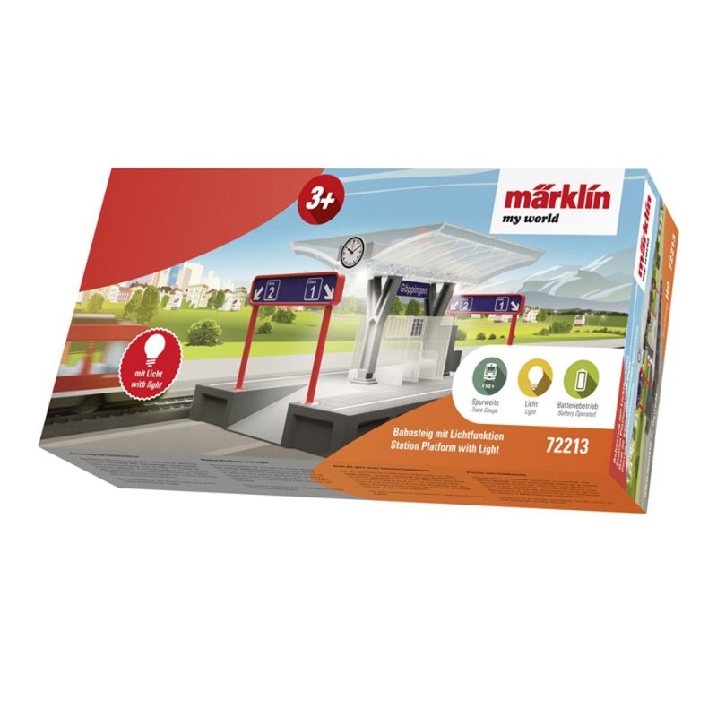 Märklin my world – Station Platform with Light (72213)