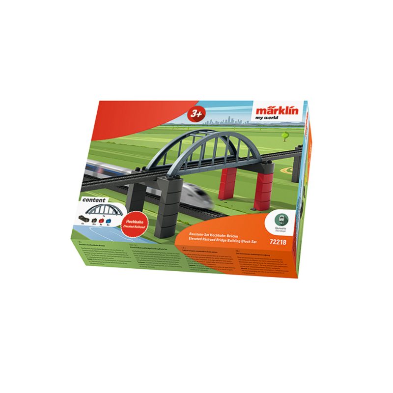 Märklin my world - Elevated Railroad Bridge Building Block Set (72218)
