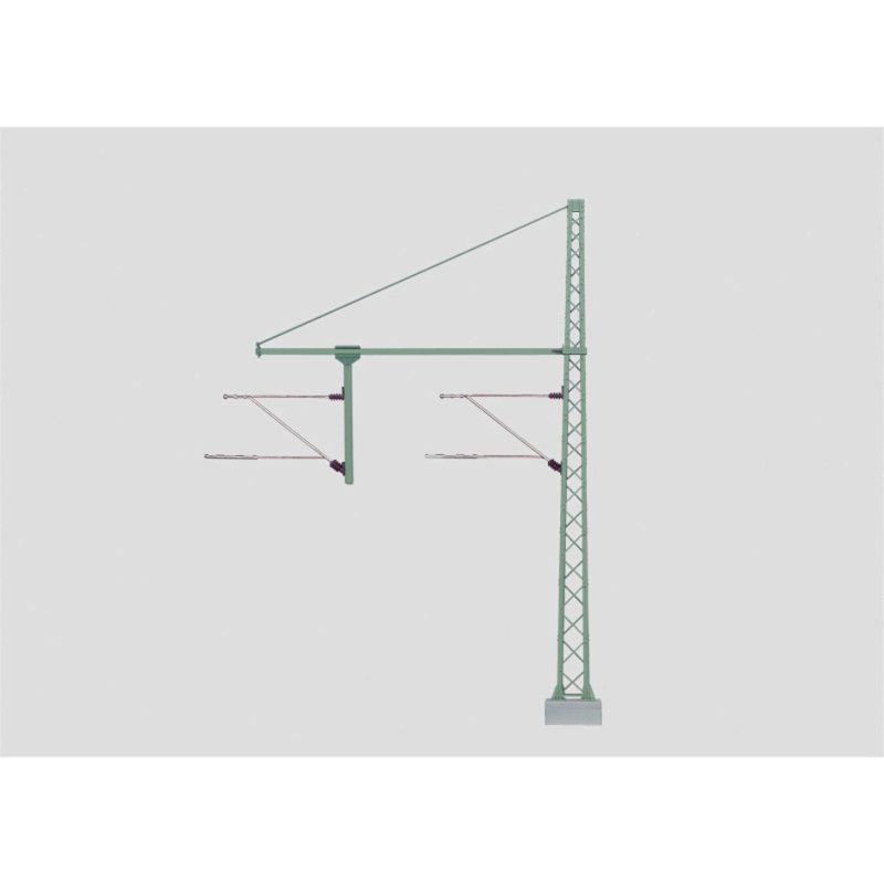 Märklin 74106 Tower Mast with a Tubular Outrigger Beam for a Hanger Arm