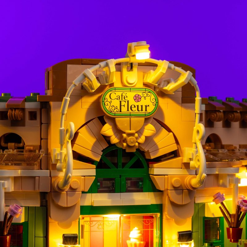 Light My Bricks (LMB) 2.0 Light Kit for LEGO® #10362 French Cafe