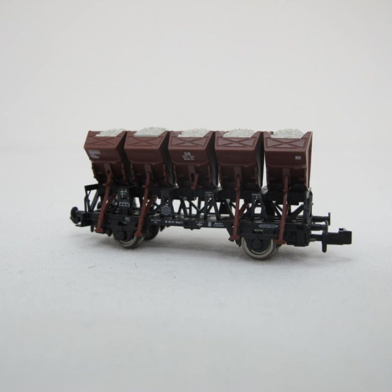 Dump truck, type/model Ommi 51, 2-axle, brown, load of ballast - Image 8