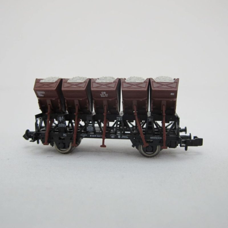 Dump truck, type/model Ommi 51, 2-axle, brown, load of ballast - Image 9