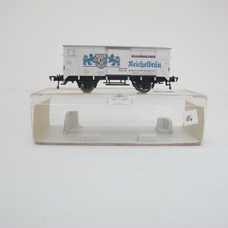 DRG refrigerator car G 10 ‘München’. ‘Kulmbacher Brauerei’ imprint