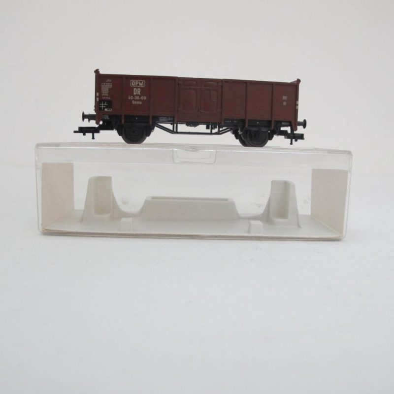 DR open freight wagon with load of bricks