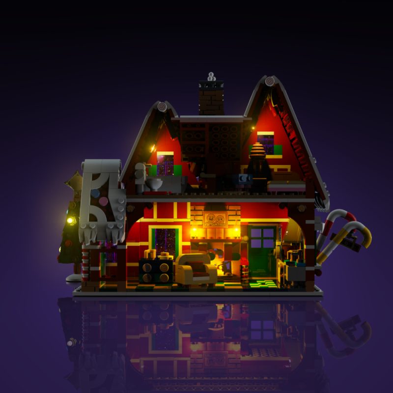 Light My Bricks (LMB) 2.0 Light Kit for LEGO #10267 Gingerbread House