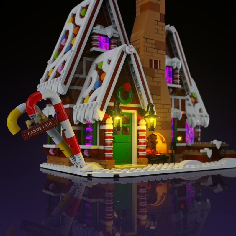 Light My Bricks (LMB) 2.0 Light Kit for LEGO #10267 Gingerbread House