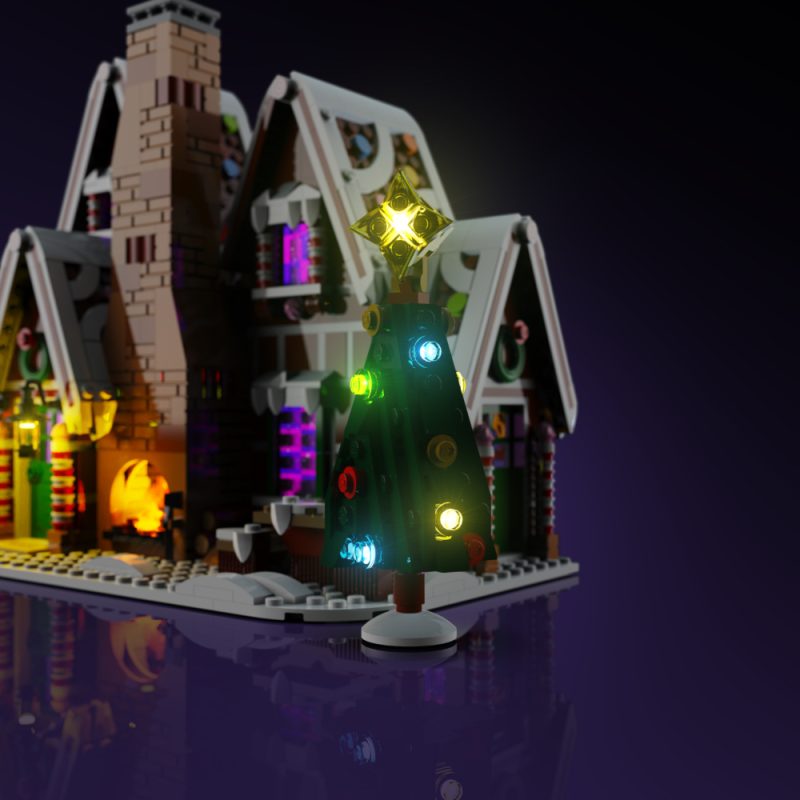 Light My Bricks (LMB) 2.0 Light Kit for LEGO #10267 Gingerbread House