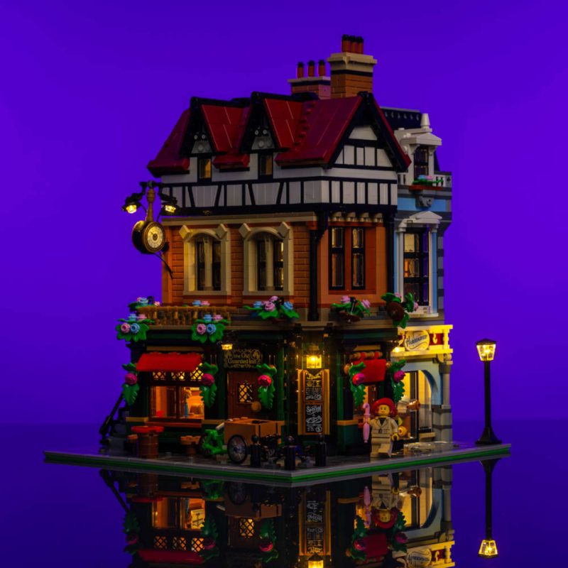 Light My Bricks (LMB) 2.0 Light Kit for LEGO #10350 Tudor Corner