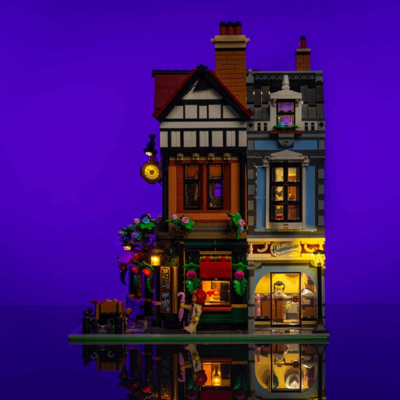 Light My Bricks (LMB) 2.0 Light Kit for LEGO #10350 Tudor Corner