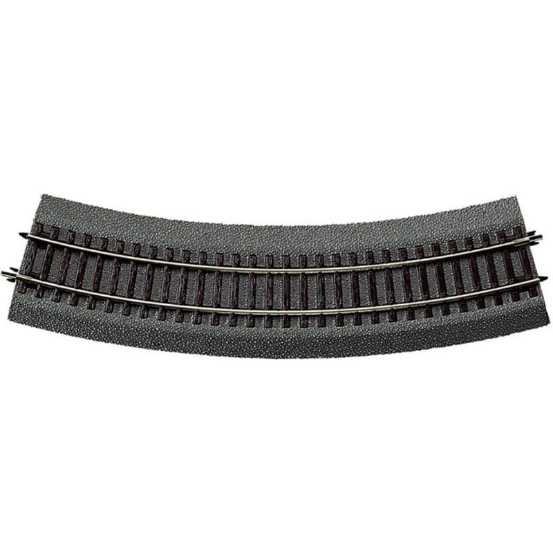 Curved track R3 with bedding